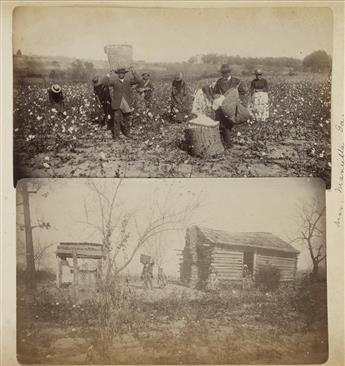 (SOUTHERN UNITED STATES ) An album with approximately 100 photographs of the southern and western U.S., featuring Florida, Texas, Calif